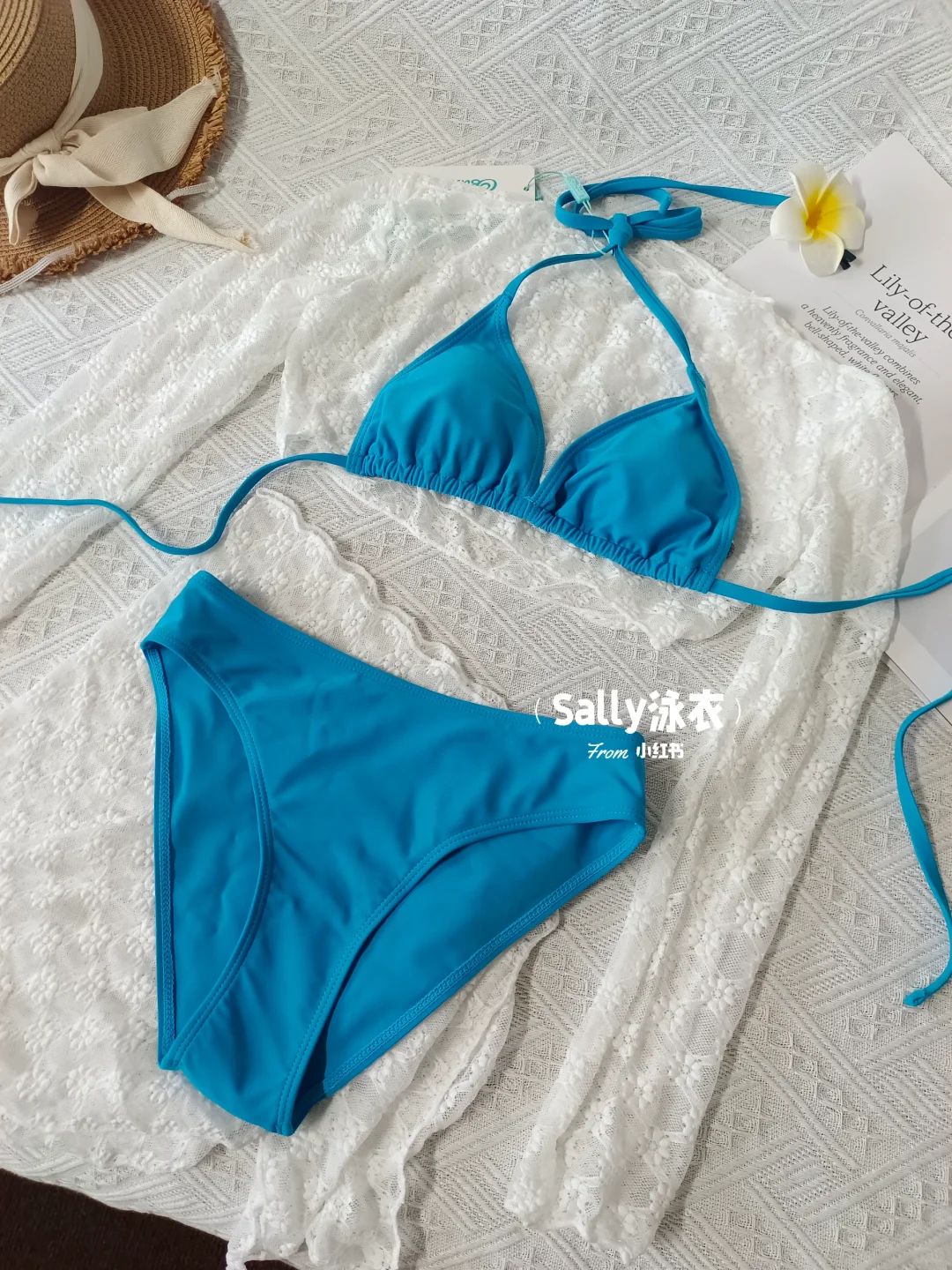 【海盐芝士】🧂3⃣️套/清爽蓝色泳衣💙
