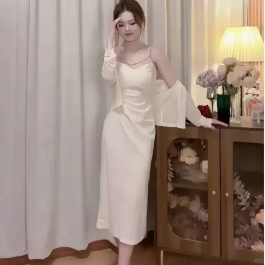 黑色连衣裙👗性感显瘦
