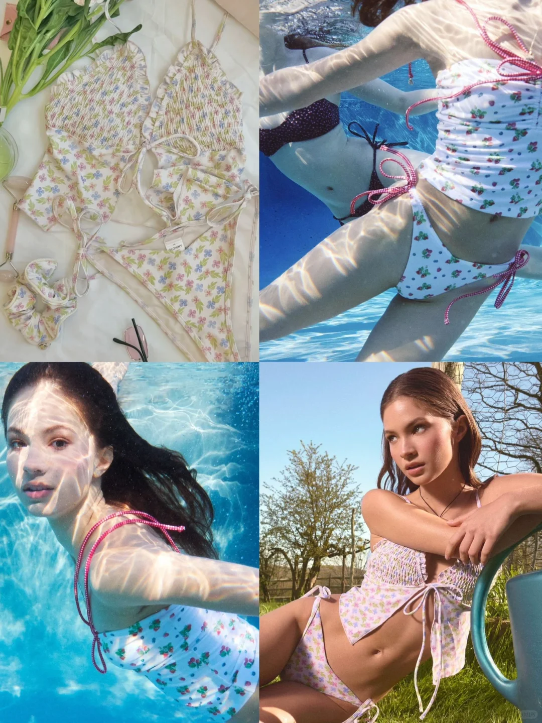 恋夏一族功课👙超小众泳衣分享