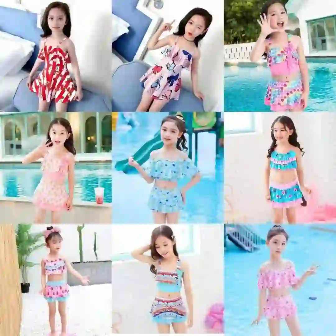👑公主范儿童泳衣🏊‍♀️夏日必备