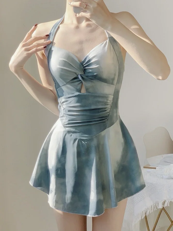 🌊2024新款扎染泳衣👙超显瘦！