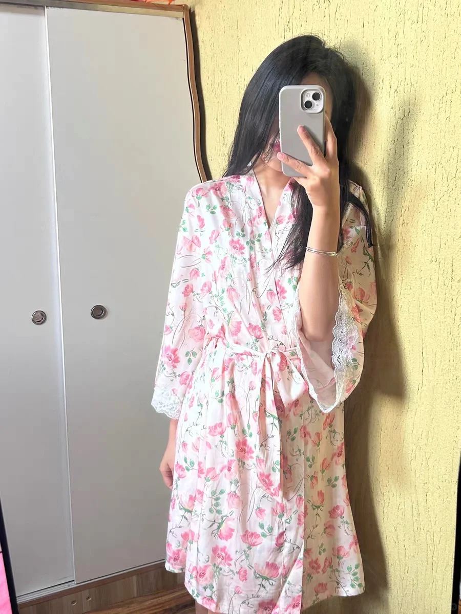 🌙法式蕾丝睡衣，性感又优雅💃