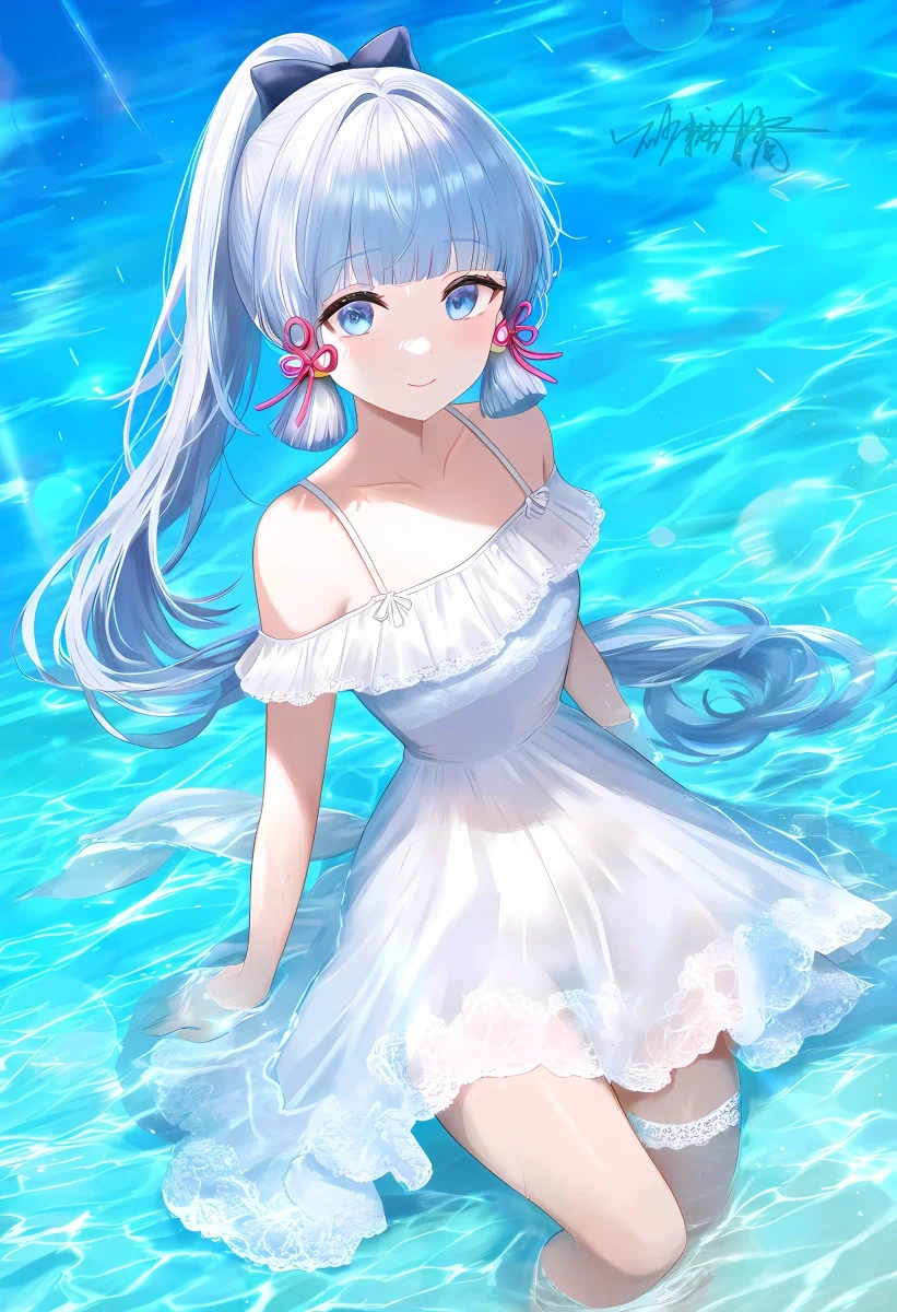 原神×神里绫华泳装