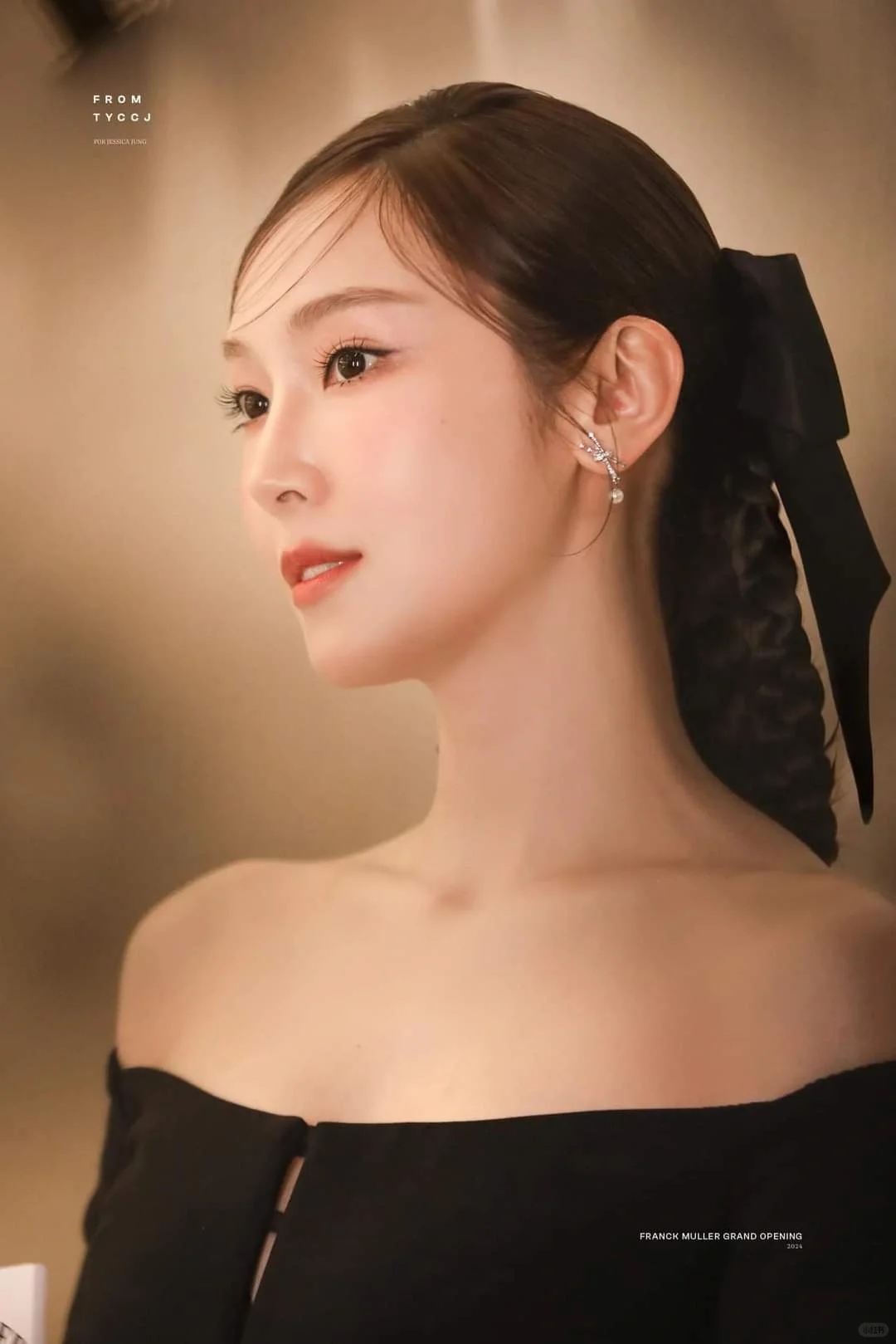 Jessica 卡姐 這套晚裝 很高貴很美又性感