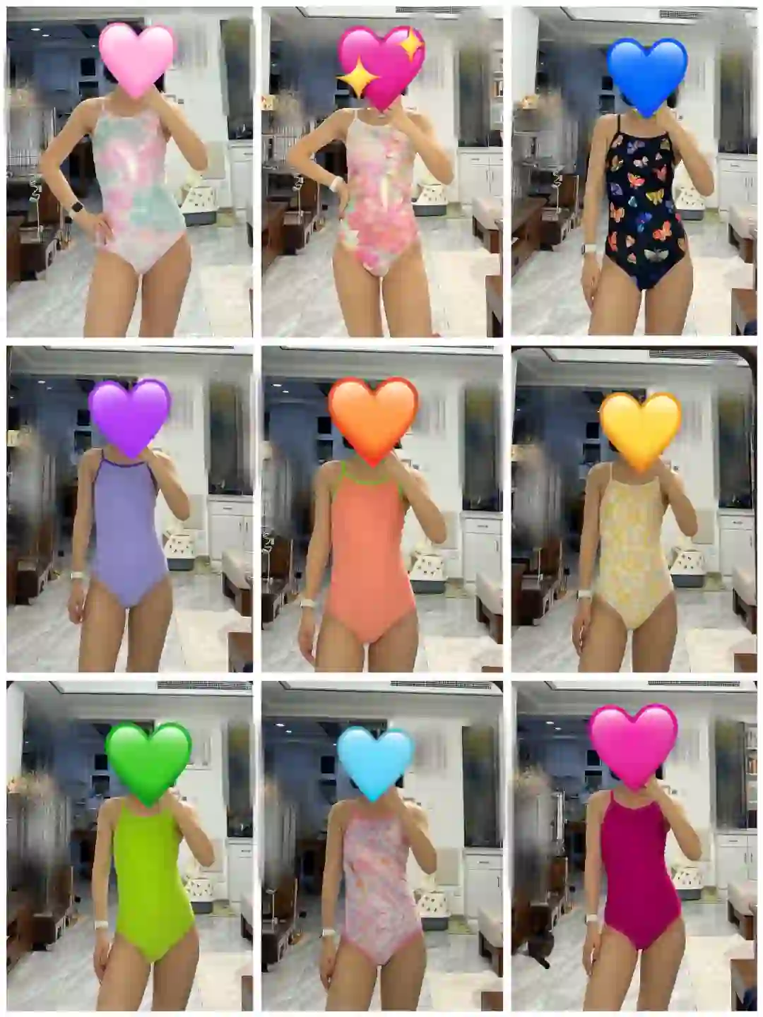 我和我的100件泳衣👙