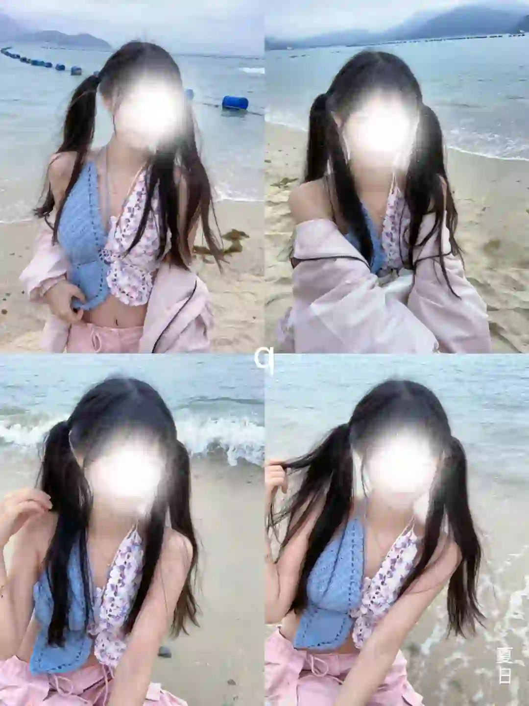 少女泳装 海边沙滩🏝️ 8.8💰
