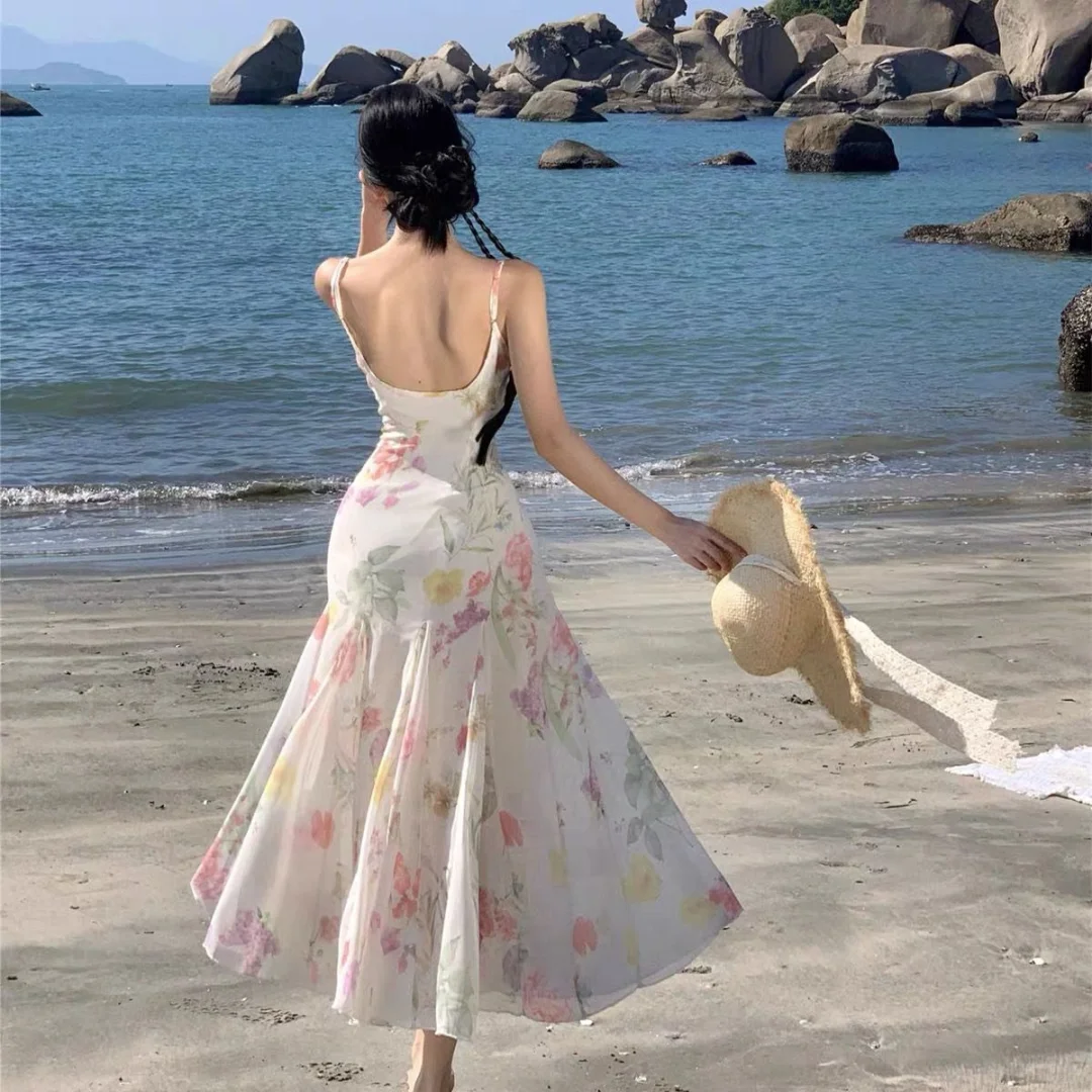 🌺海边度假必备碎花裙👗