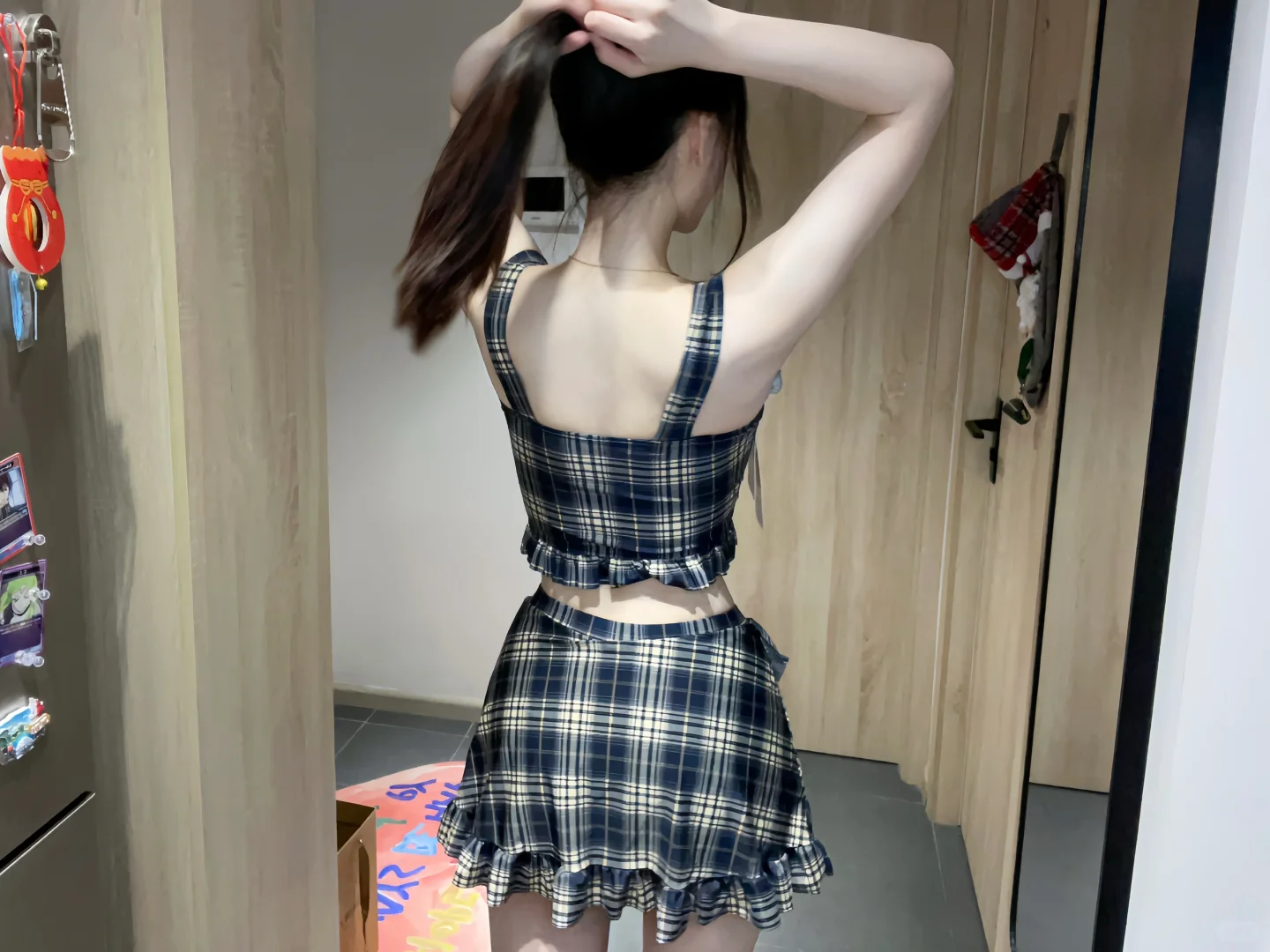 夏季出片分体辣妹泳衣