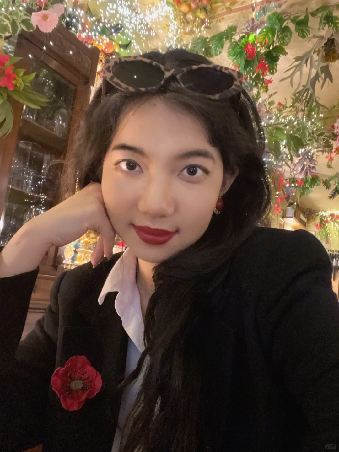 红花｜红唇｜红丝袜