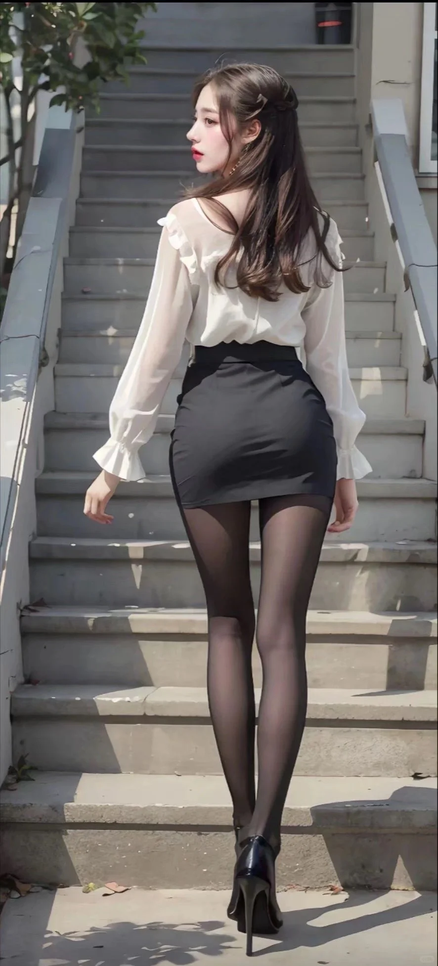 赛博美女