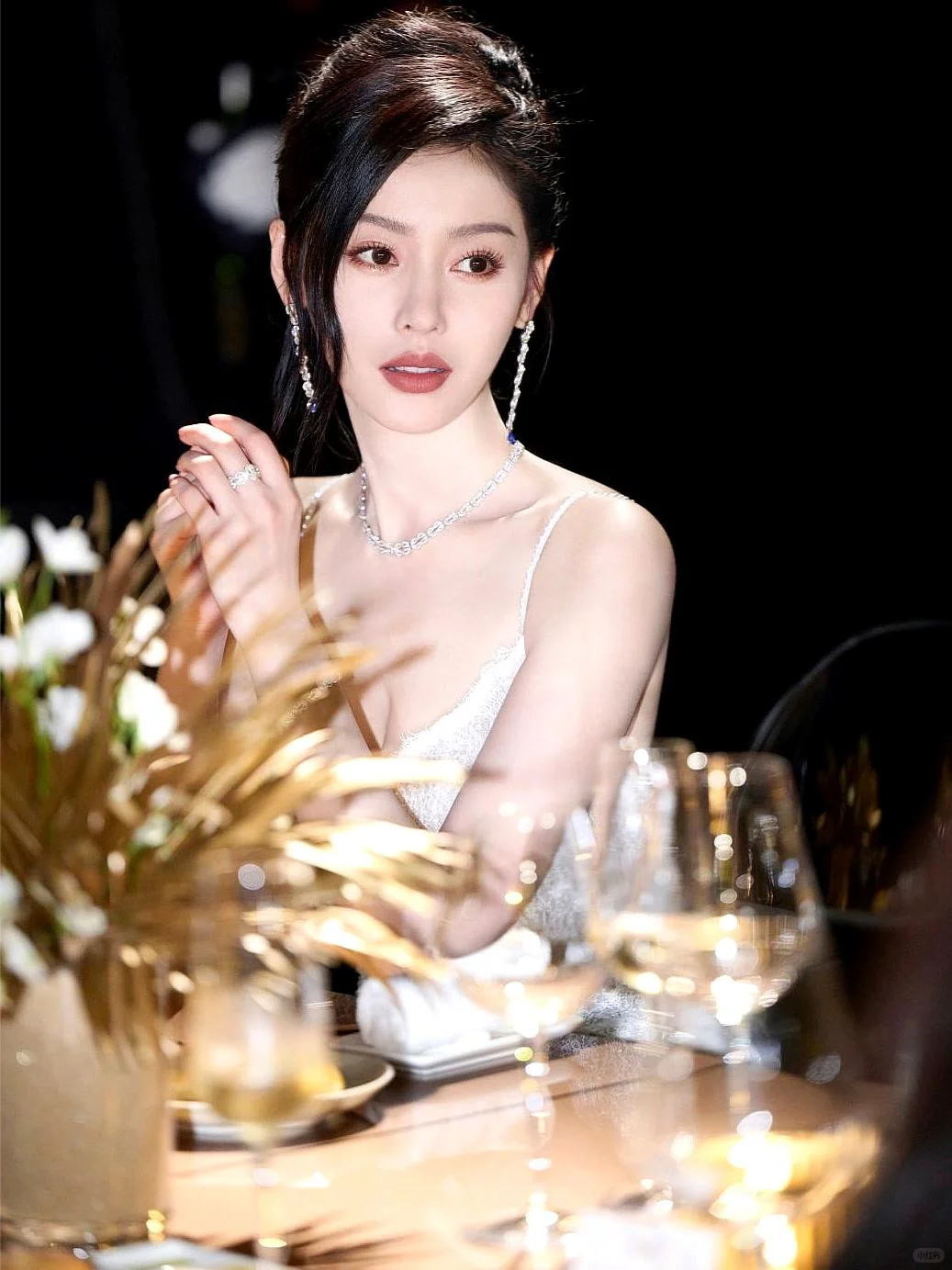 张天爱透视裙，性感身材💋一睹为快！