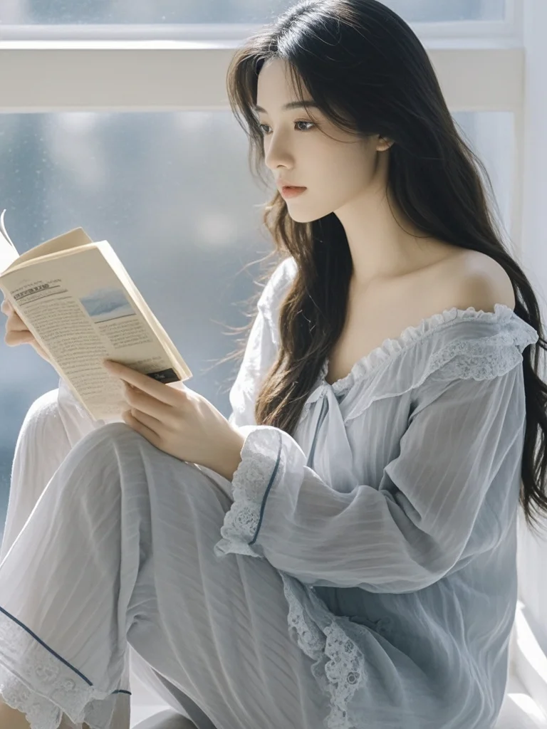 美女壁纸︳高颜值书卷气美女慵懒感拉满🥰