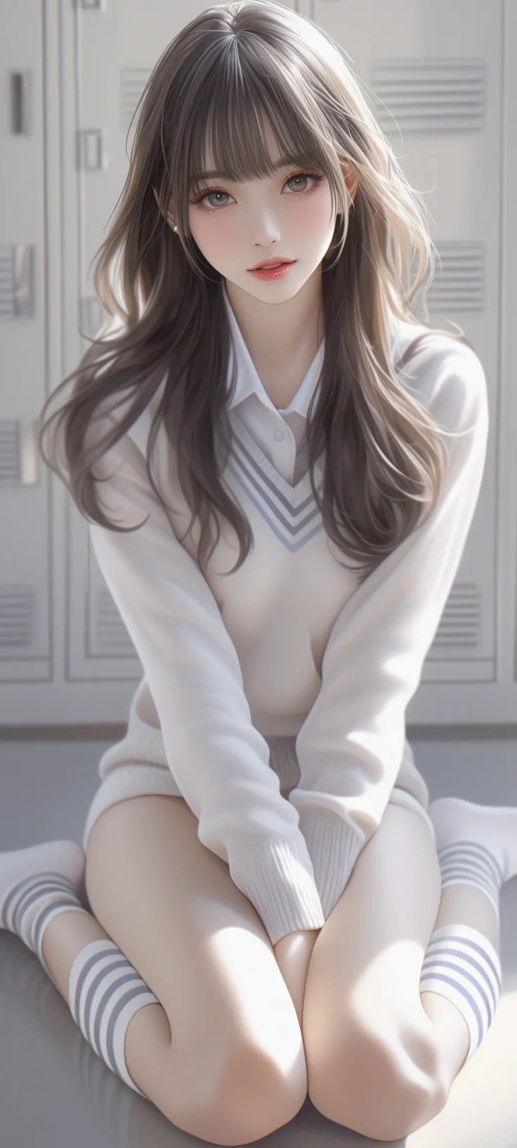 日系少女写真壁纸