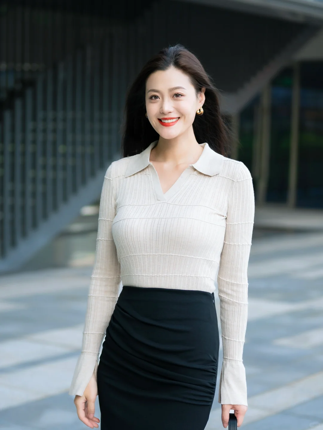 优雅气质的早秋通勤✨