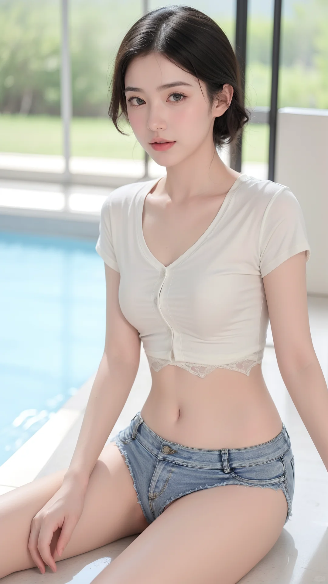 美女自拍
