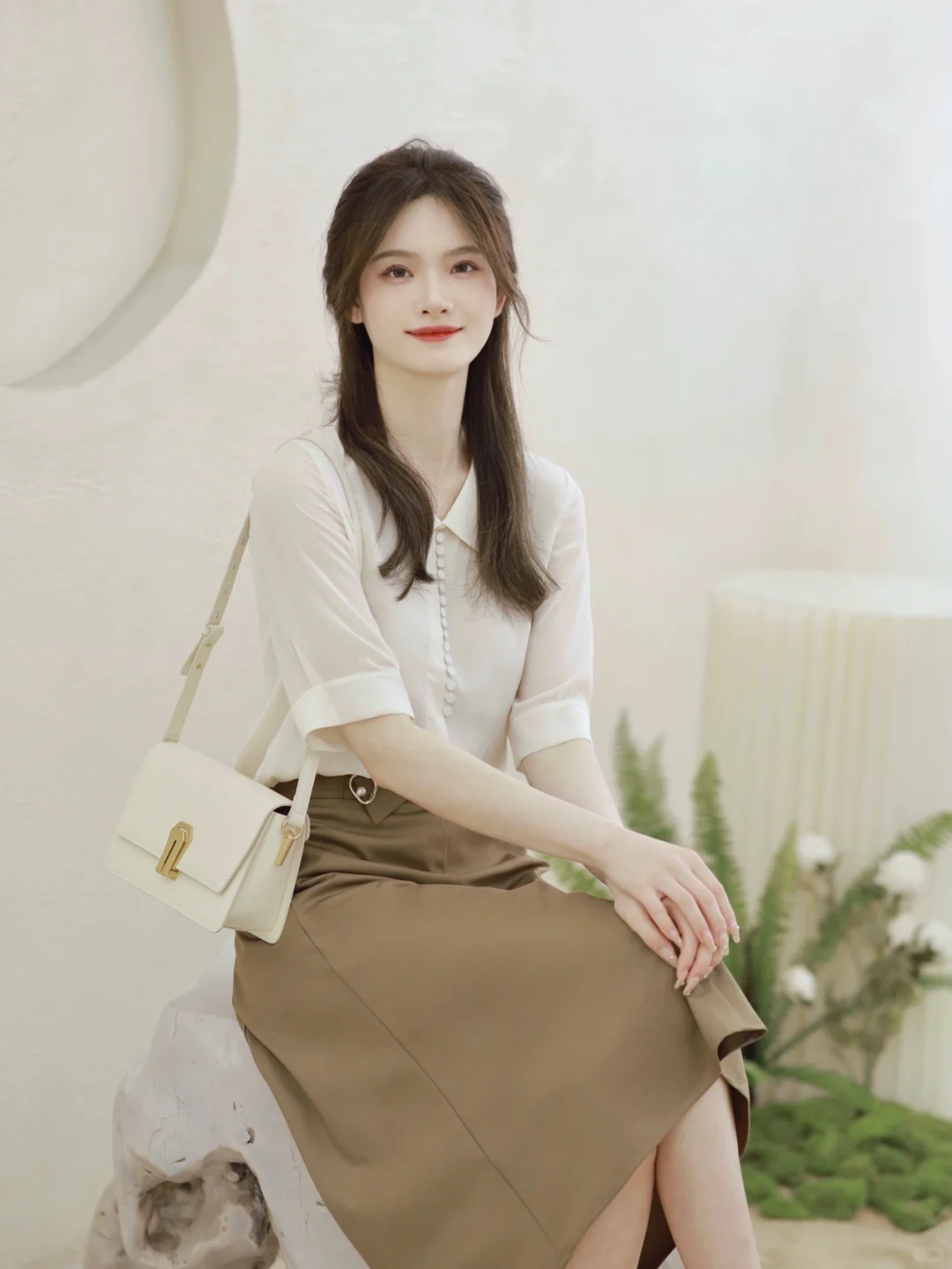 是属于江南女子的温婉恬静穿搭