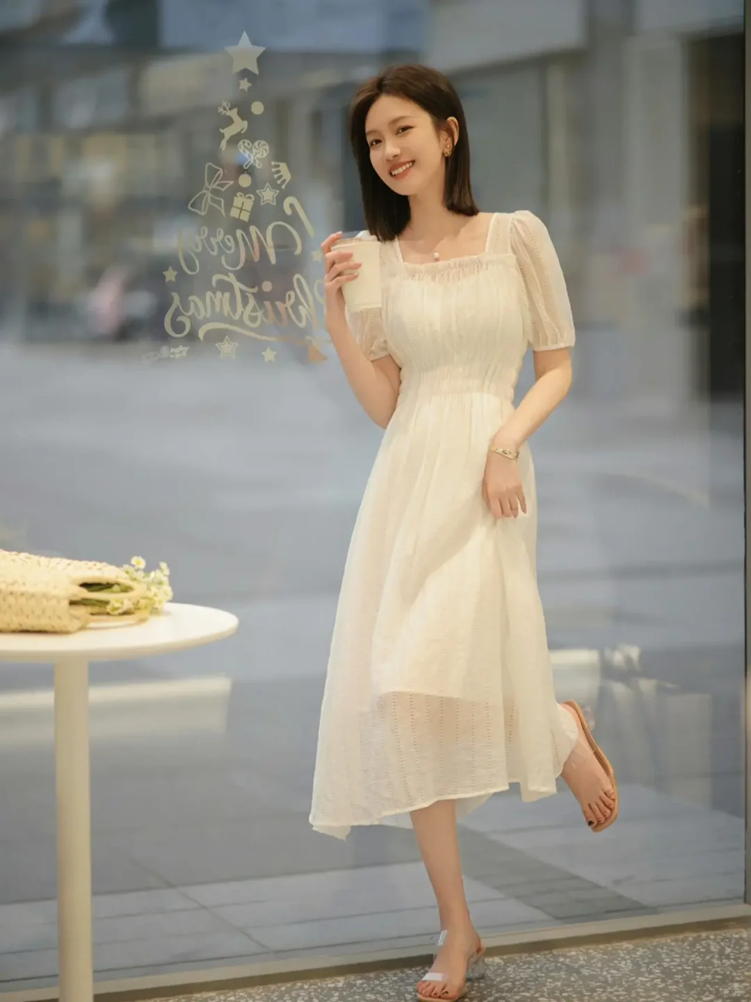 在小红书买新衣服 ｜最近新入的小白裙！