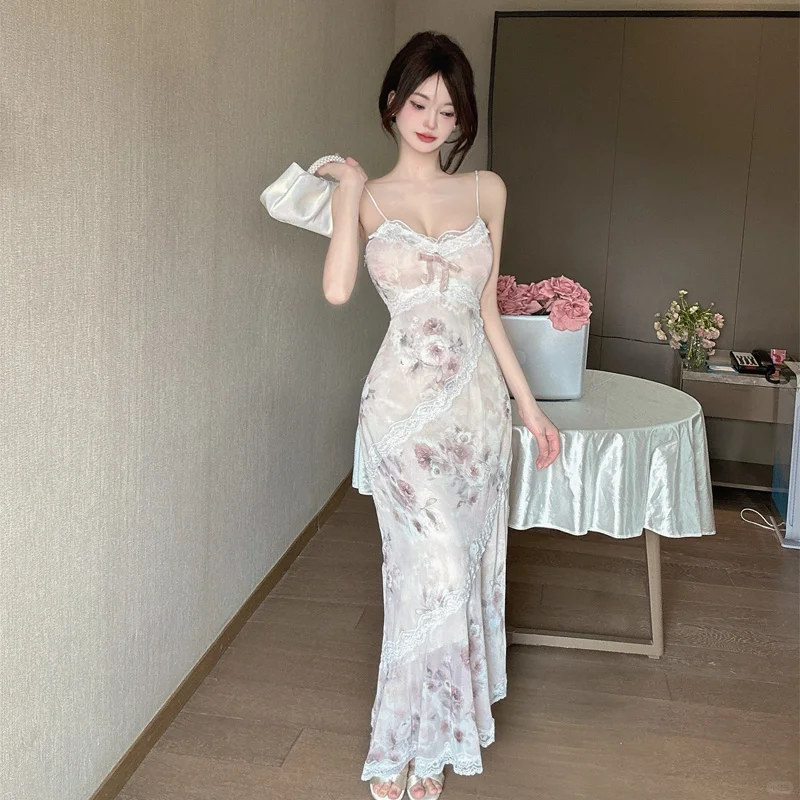 👗夏季必备！性感V领碎花裙🌺