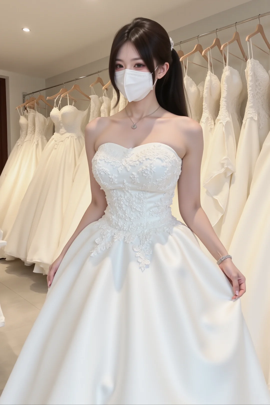 为自己穿一次婚纱 👰‍♀️
