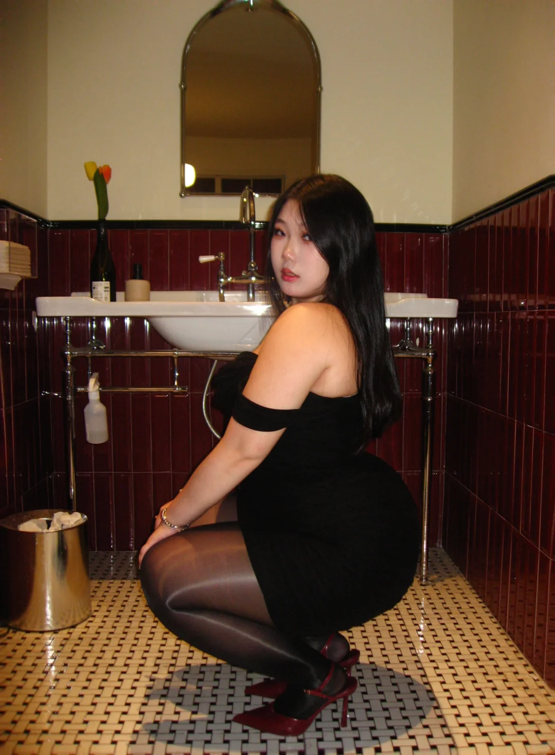 BBW拍照从不p腿