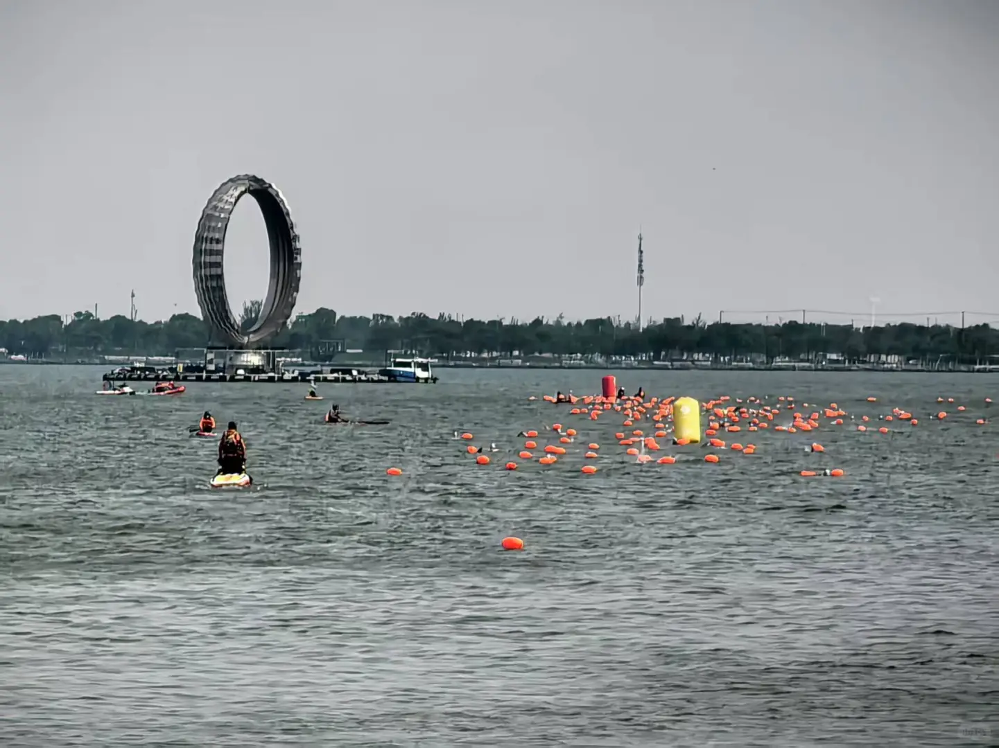滴水湖大众组1km 拿下🏅️