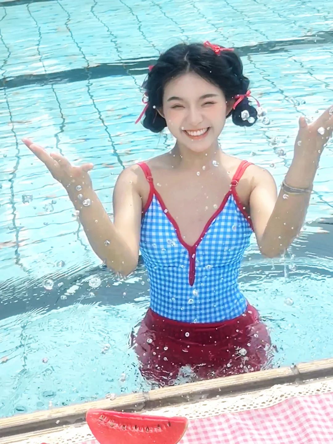 🧽 玩一下水叭 ୨୧ . ˚｜泳池live图分享