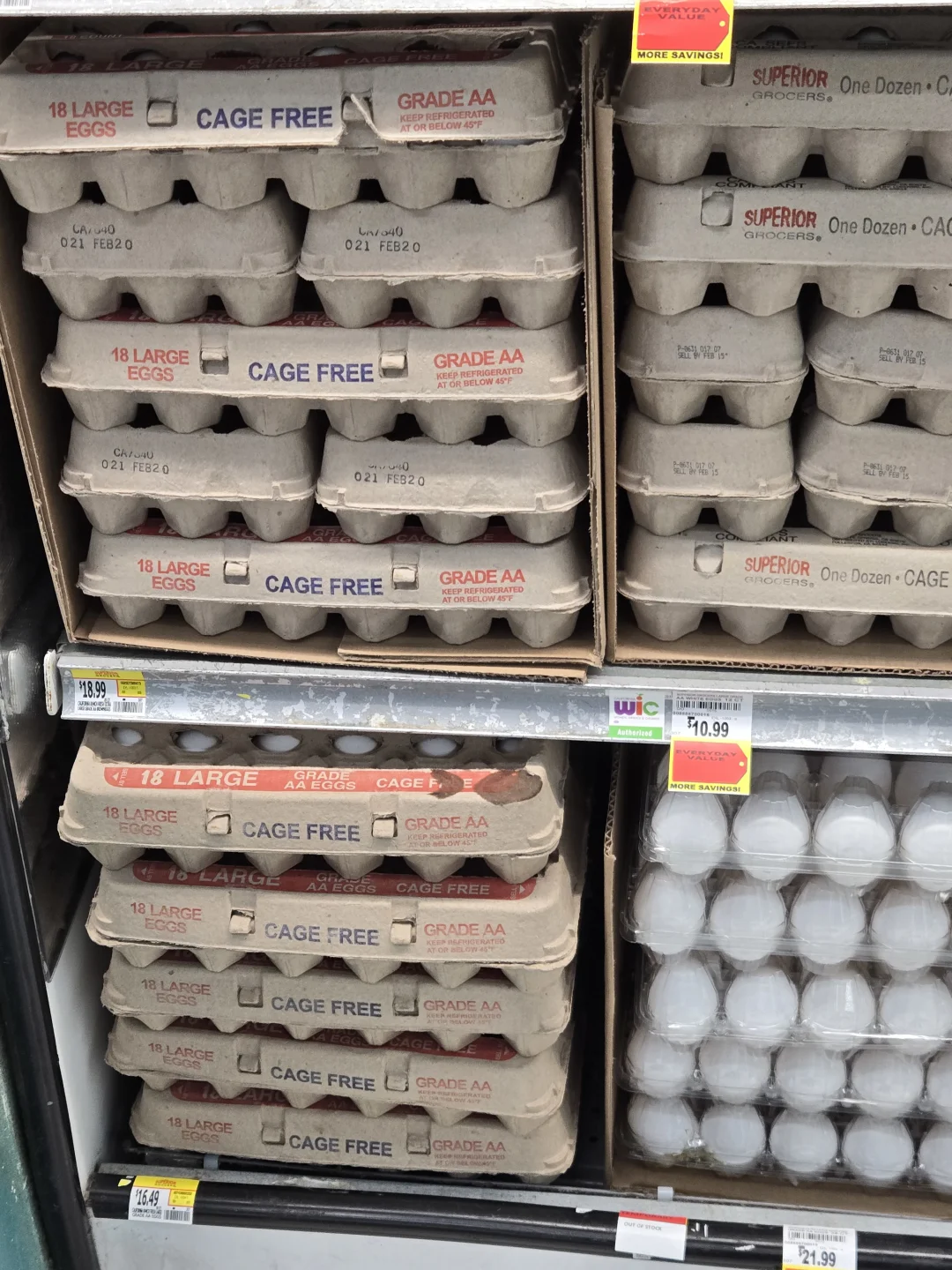 Egg prices in LA, California ???