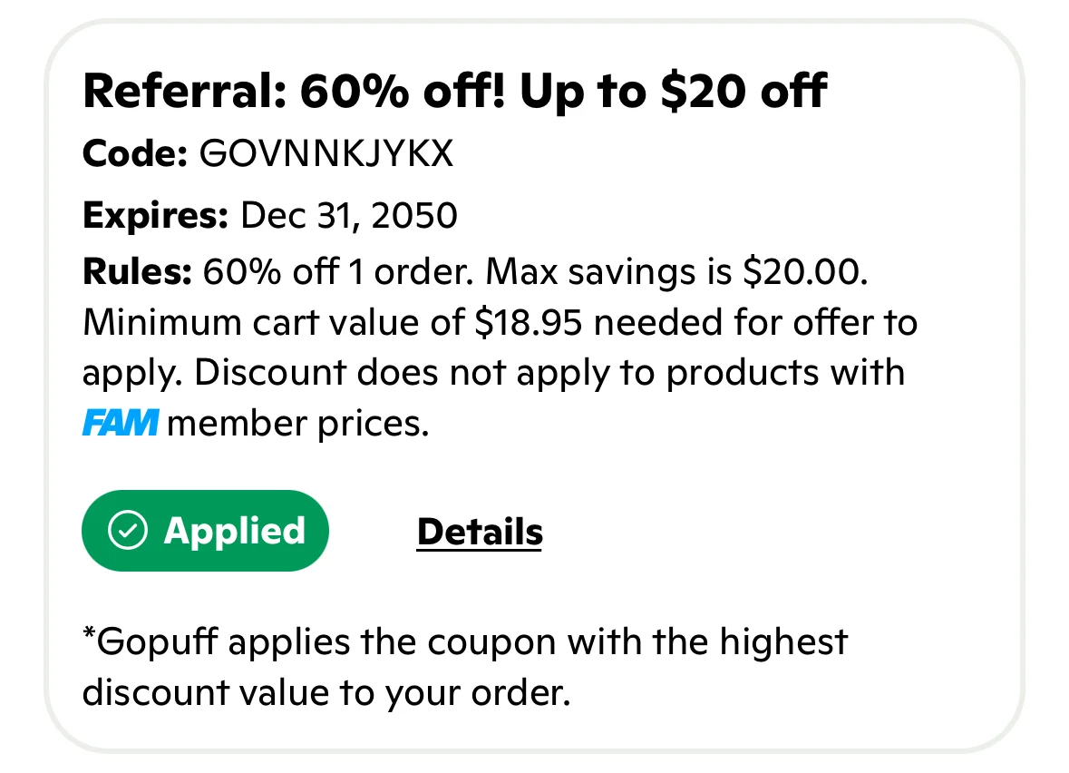 ?Gopuff ¿2?