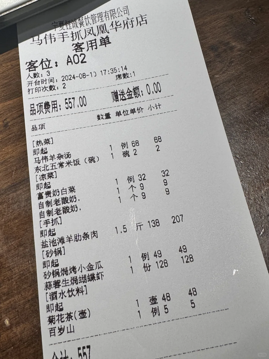来宁夏不吃手抓等于白来
