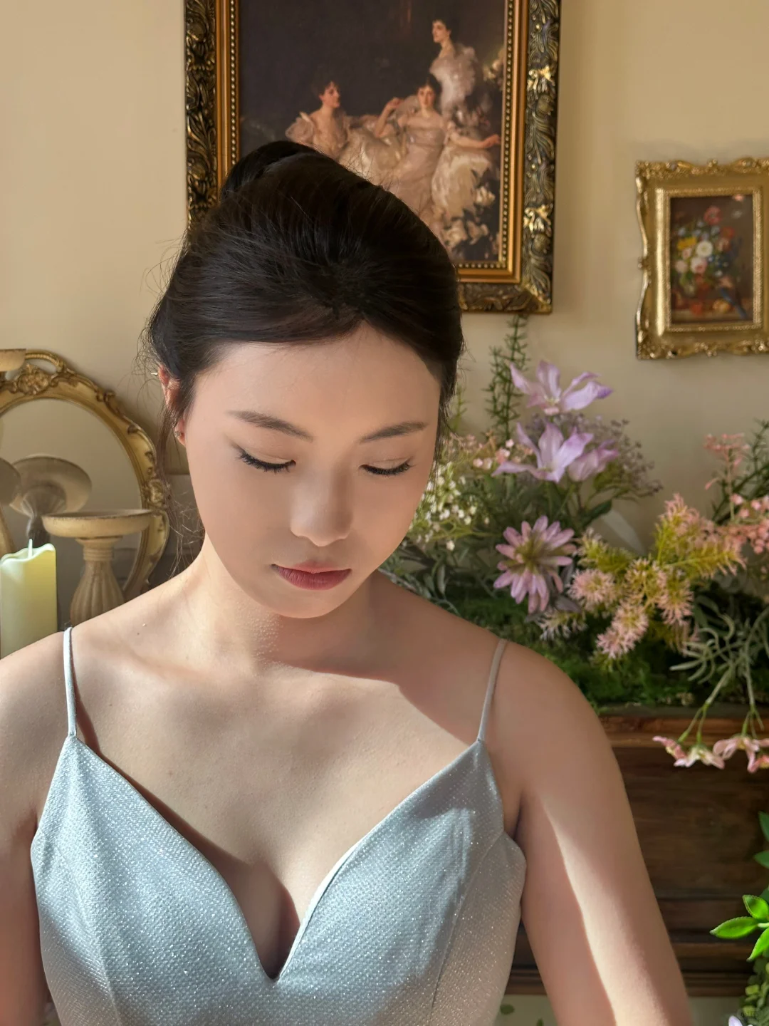 营造素人美女氛围感