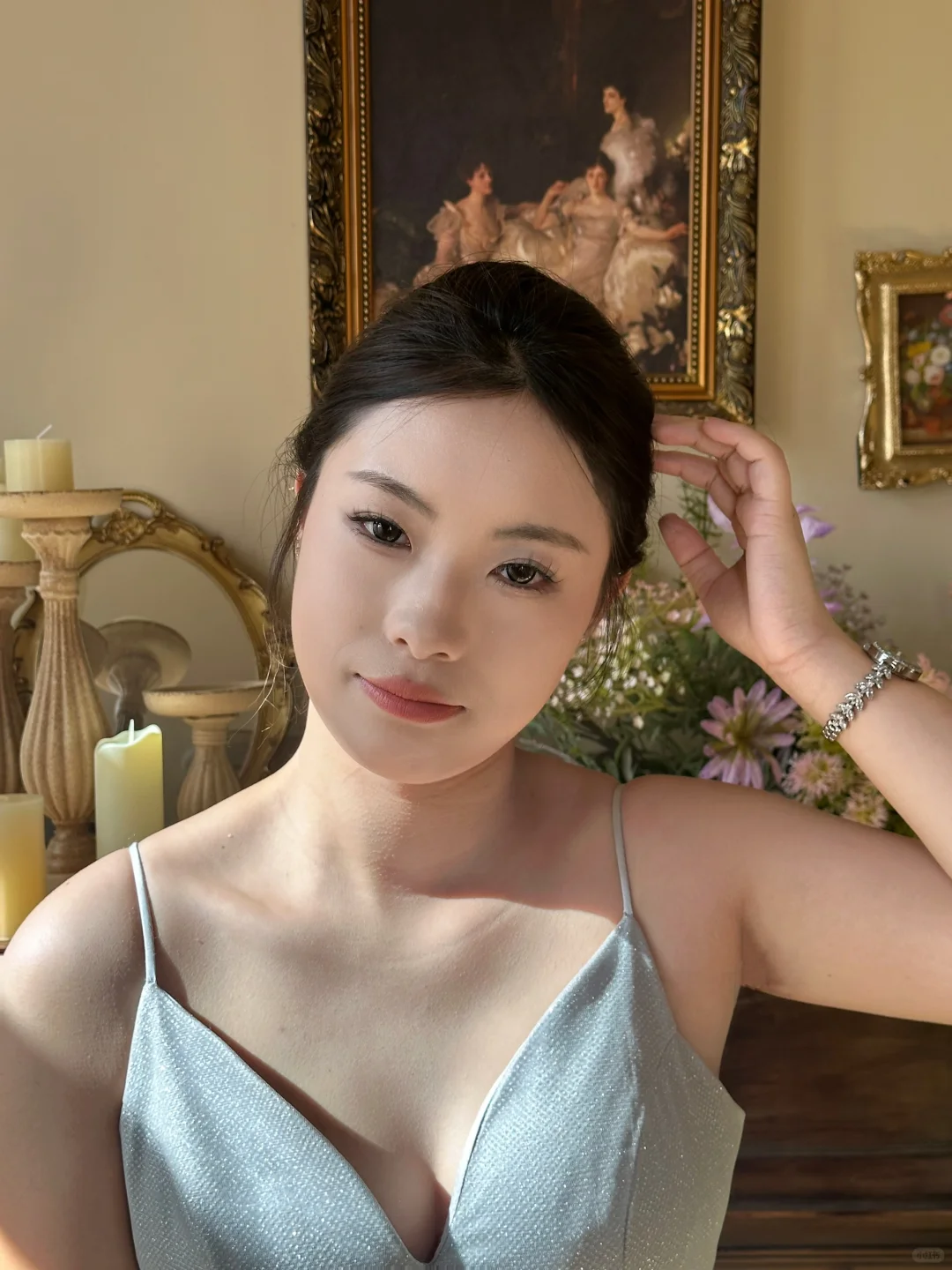 营造素人美女氛围感