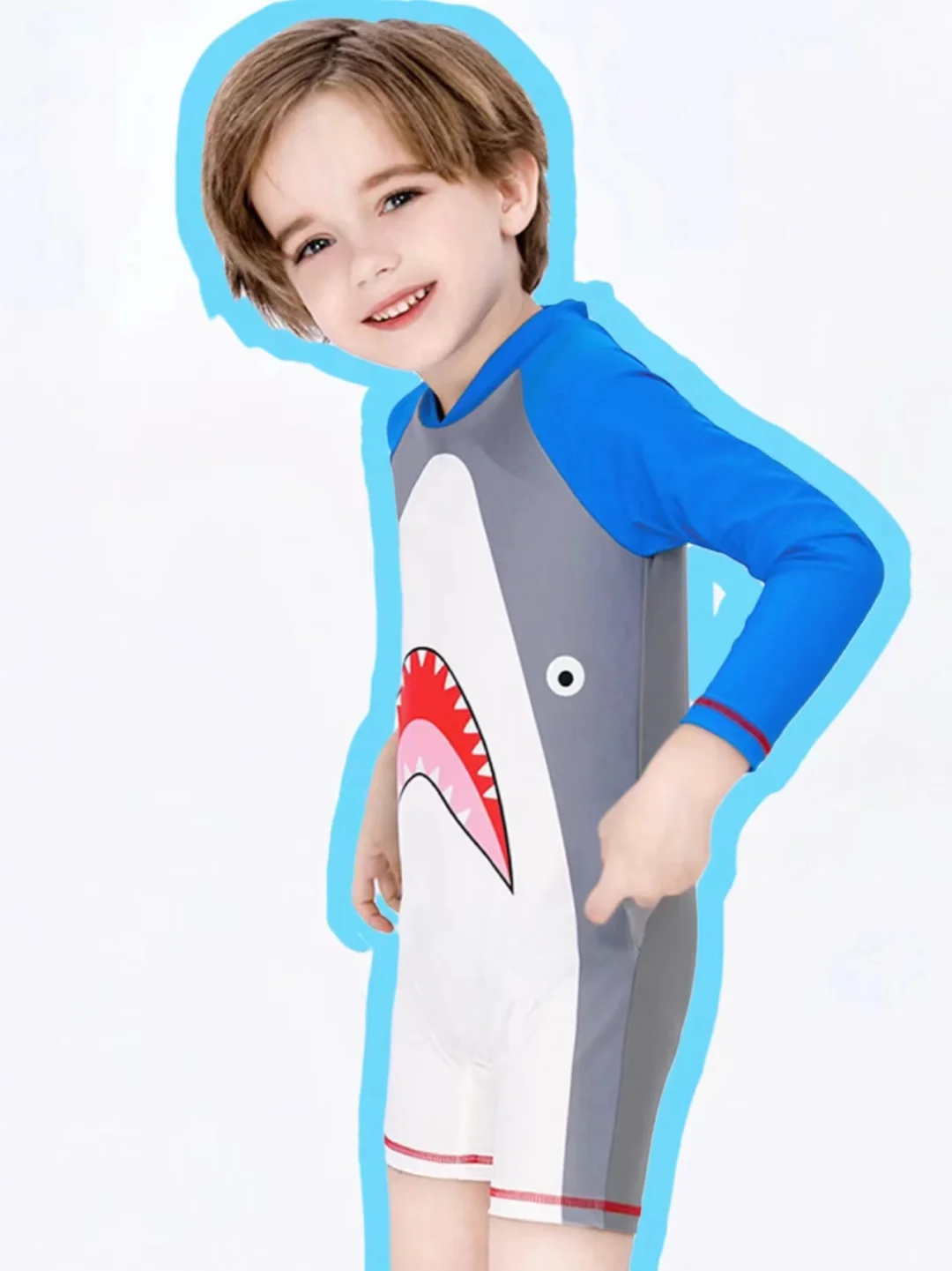 Momasong鲨鱼连体泳衣🦈