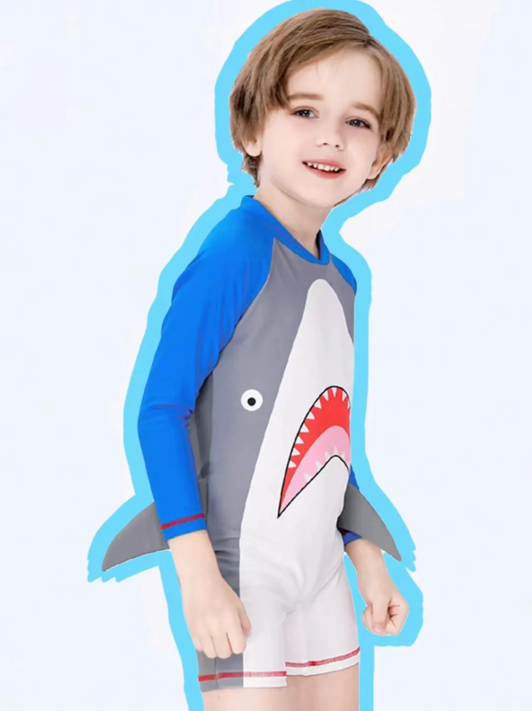 Momasong鲨鱼连体泳衣🦈
