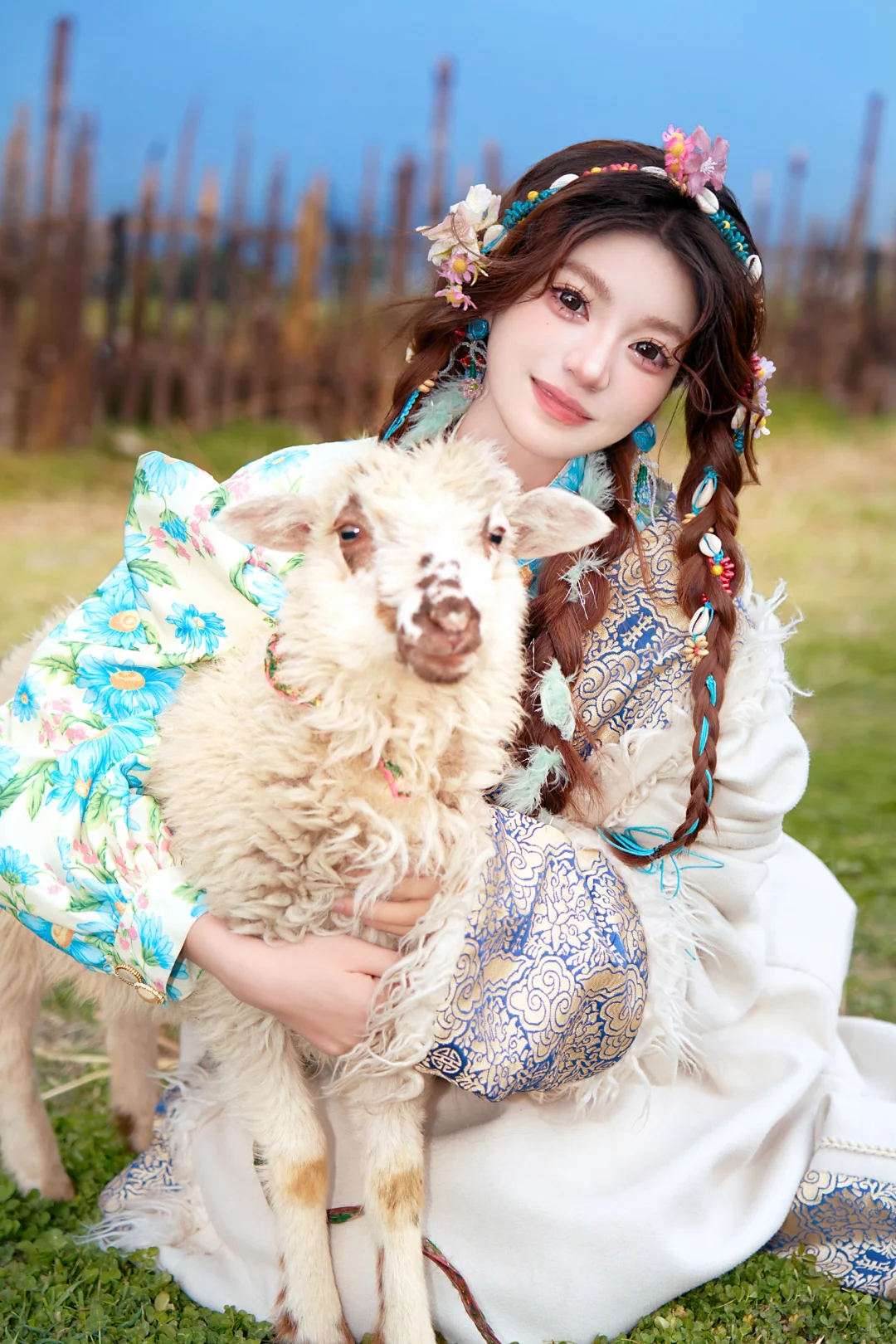 丽江写真|去拥抱大草原🍃自由的藏族姑娘