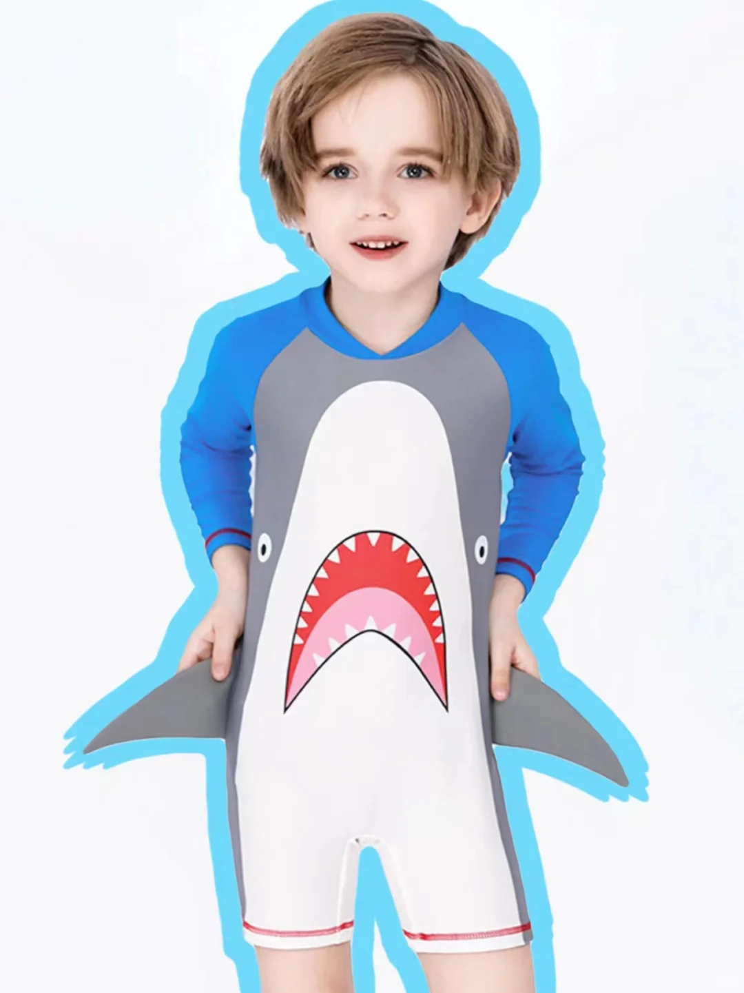 Momasong鲨鱼连体泳衣🦈