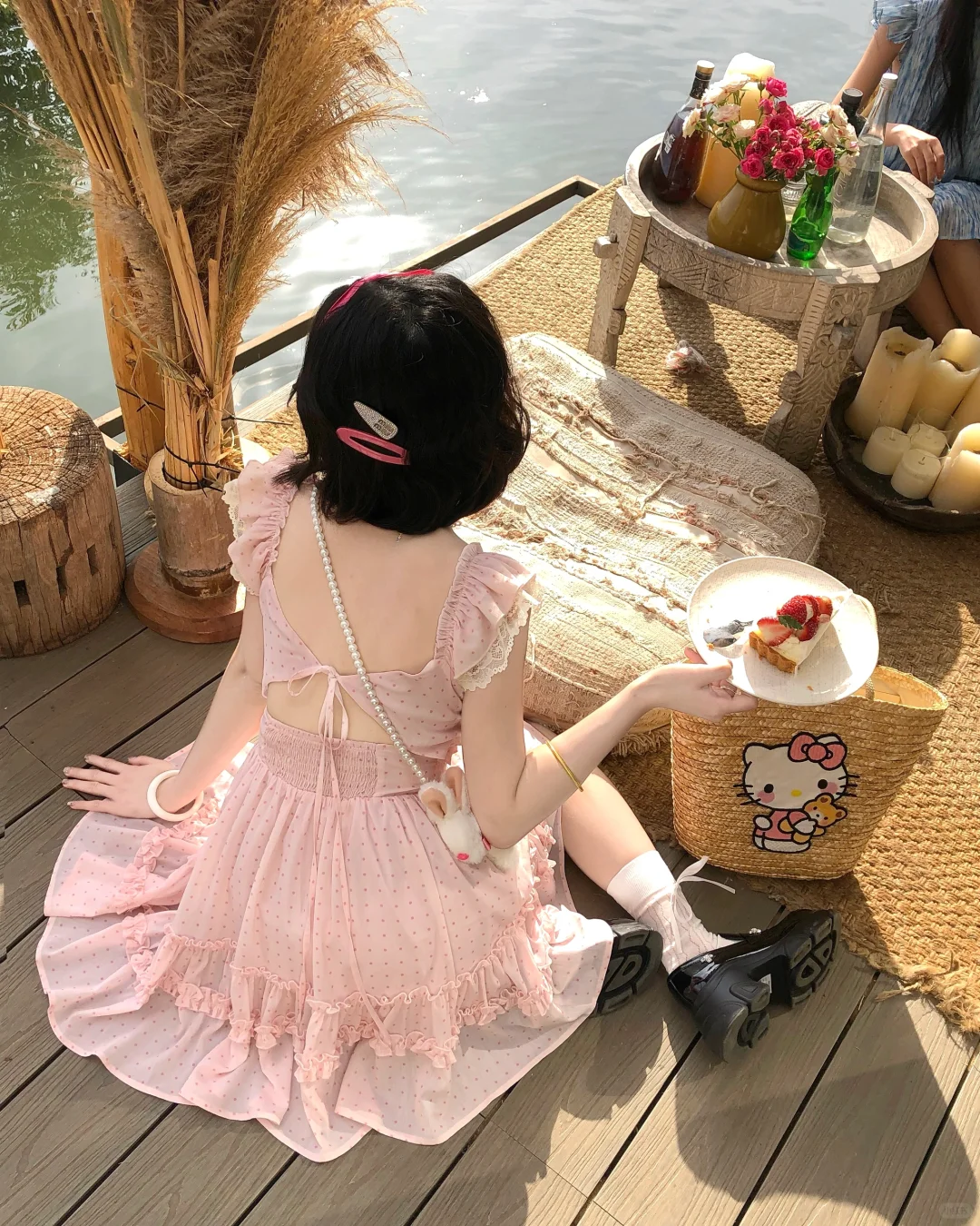啊啊好甜！🍓自带俏皮少女感的裙子真的少见！