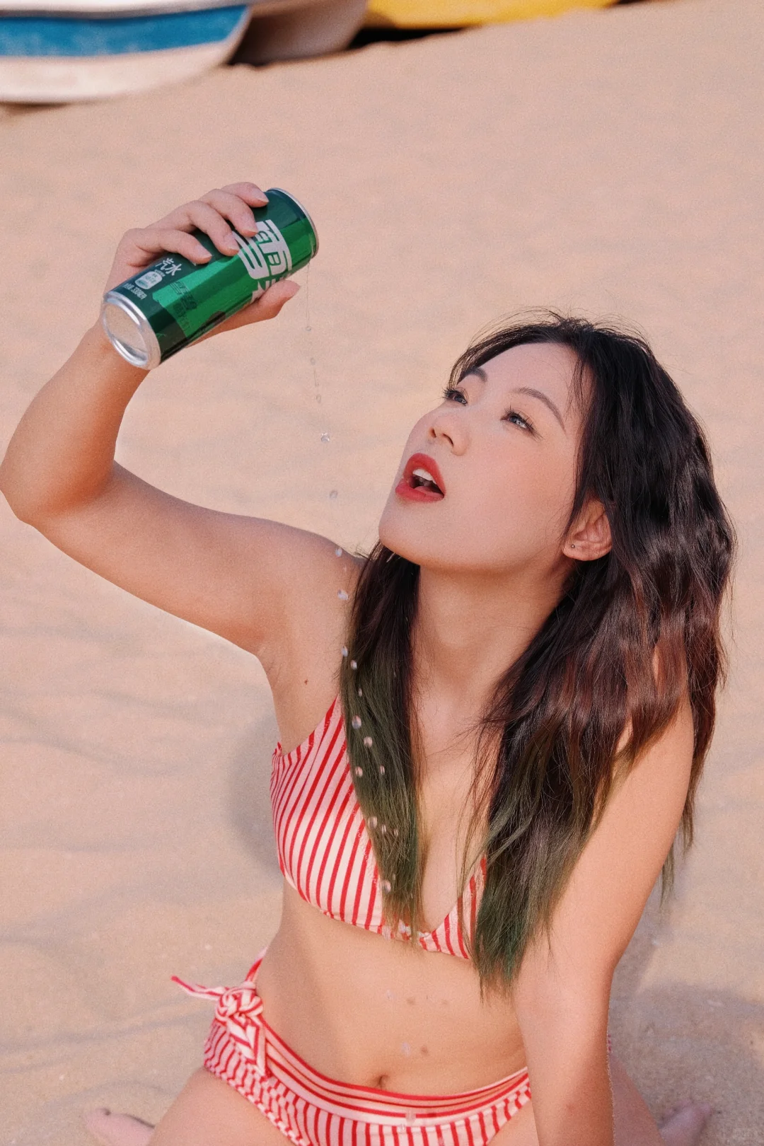 替你们晒晒太阳看看海