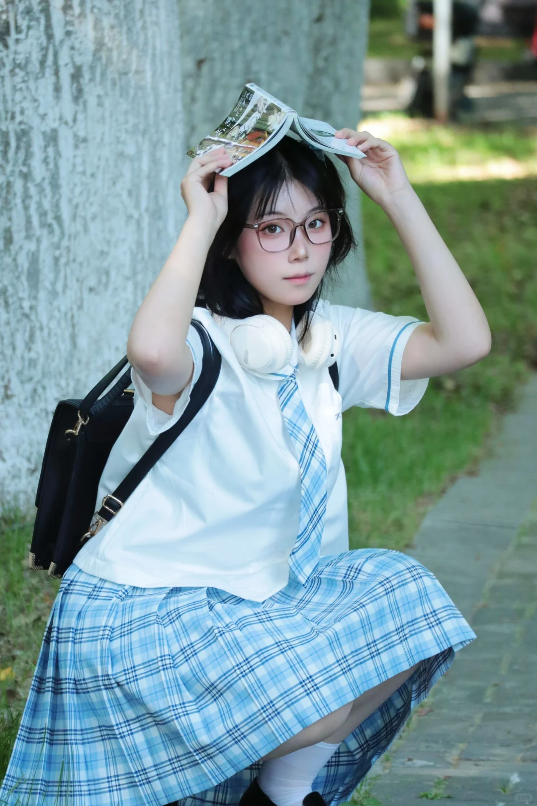 南林约拍｜Jk女孩站在那里就是青春了📖