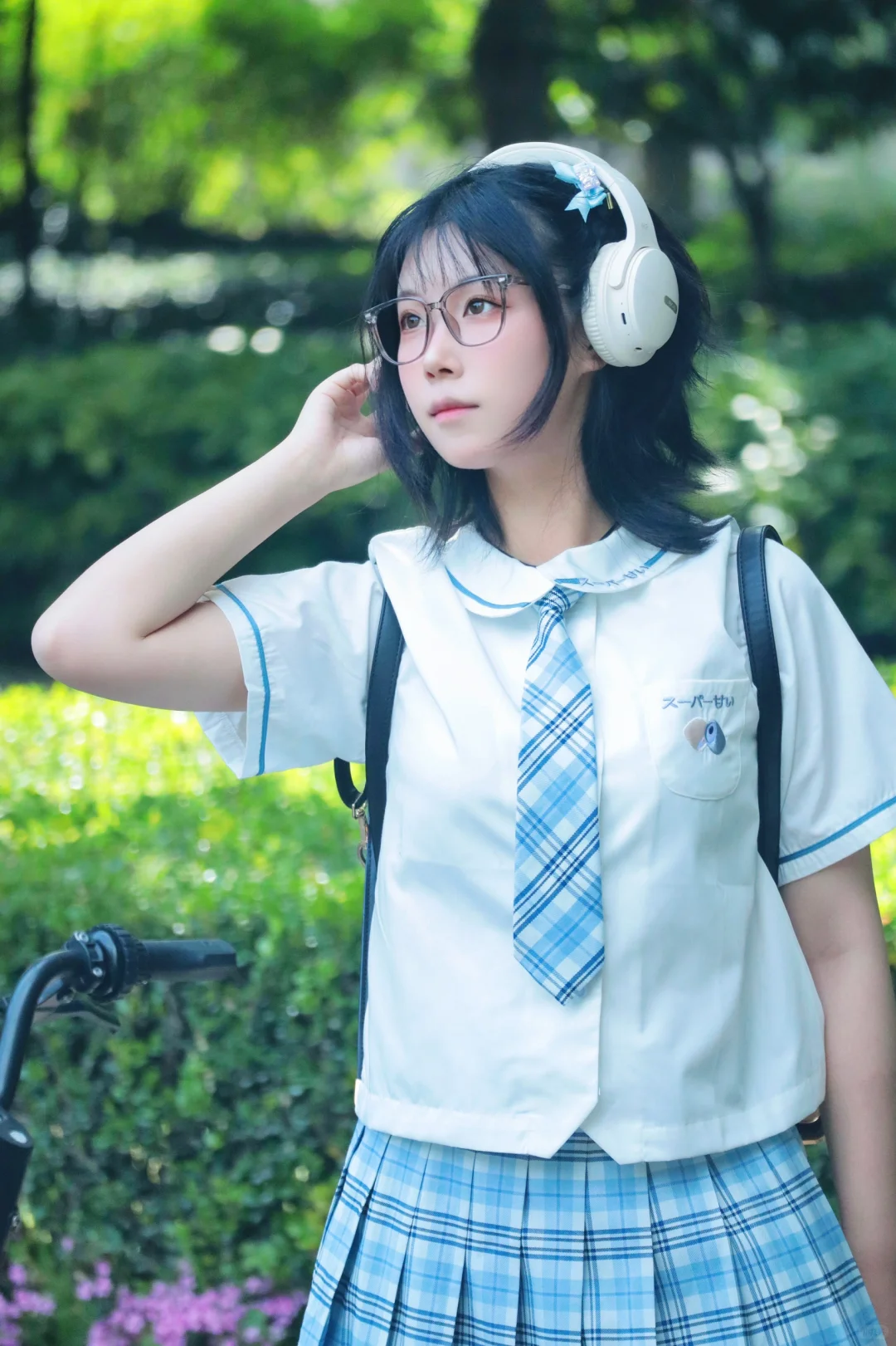 南林约拍｜Jk女孩站在那里就是青春了📖