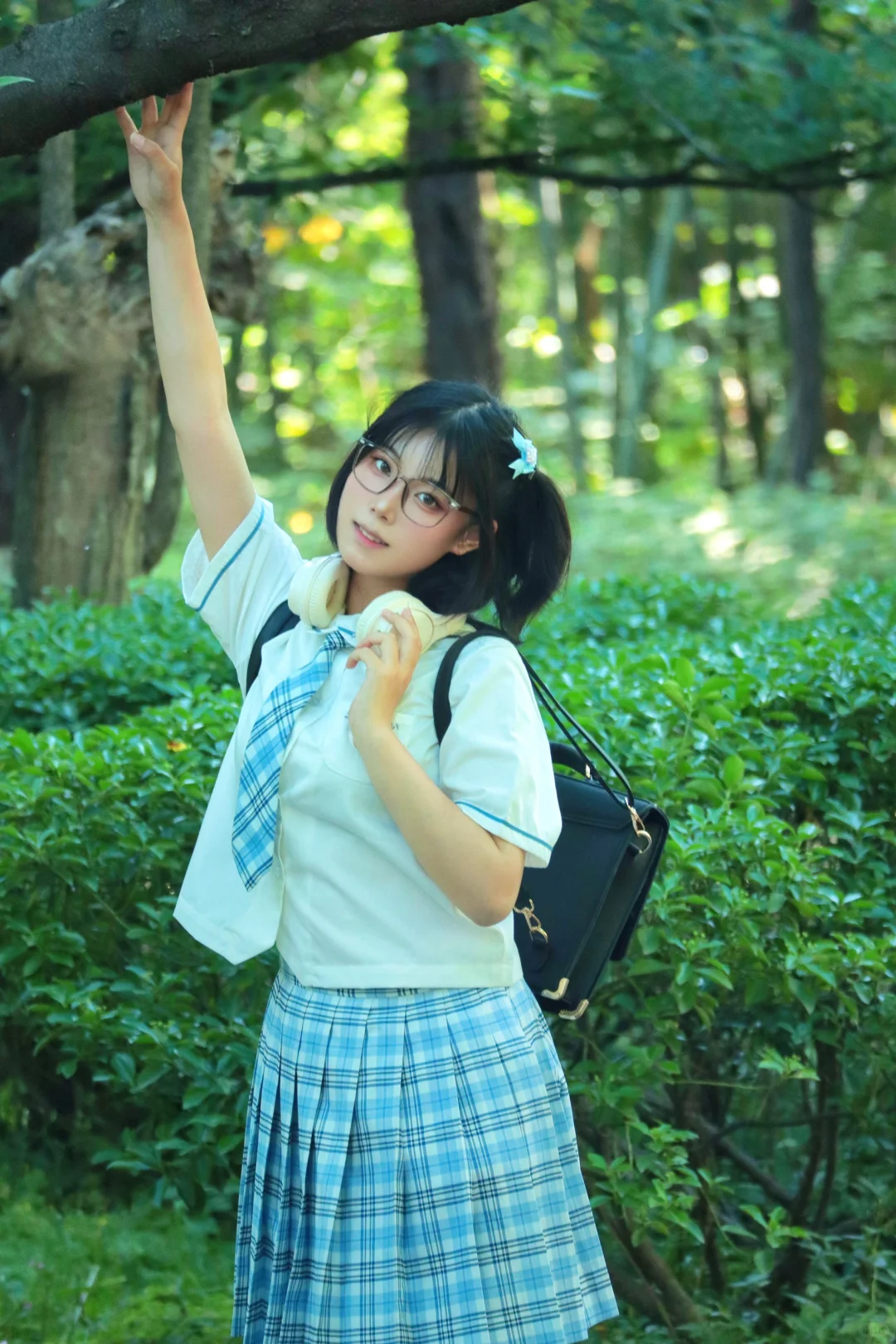 南林约拍｜Jk女孩站在那里就是青春了📖