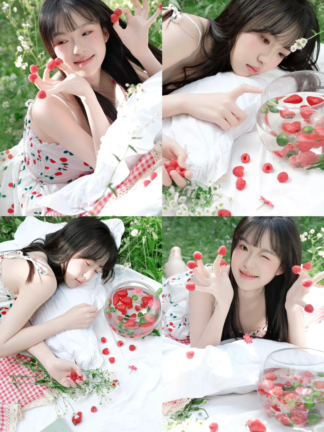 甜妹就是拯救世界的解药🎀｜夏日野餐写真