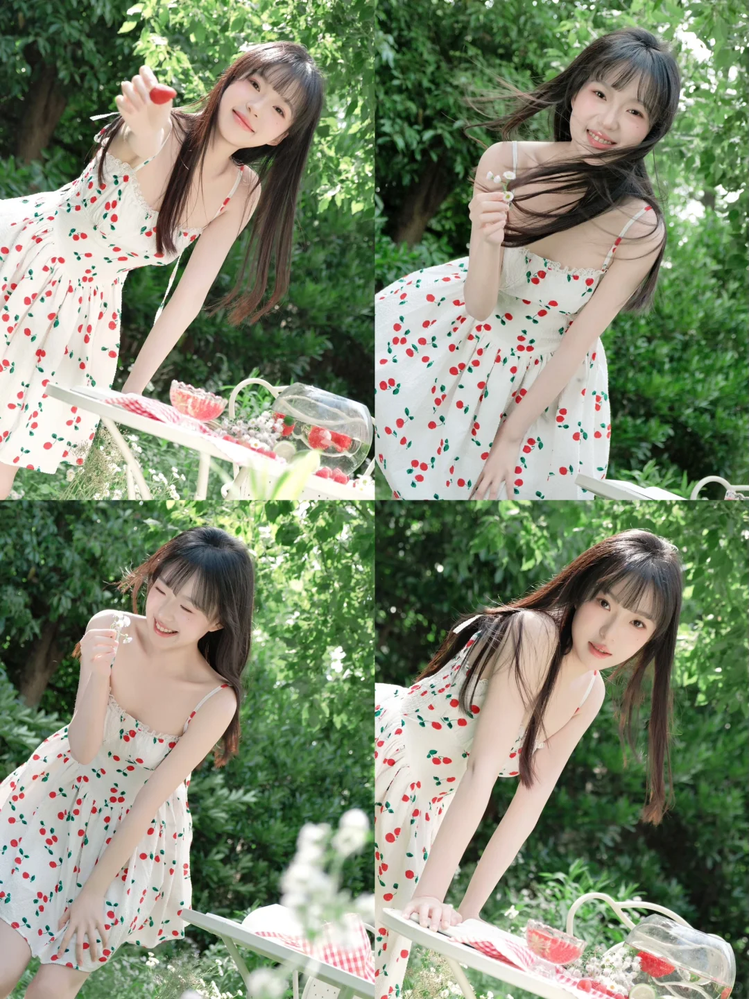 甜妹就是拯救世界的解药🎀｜夏日野餐写真