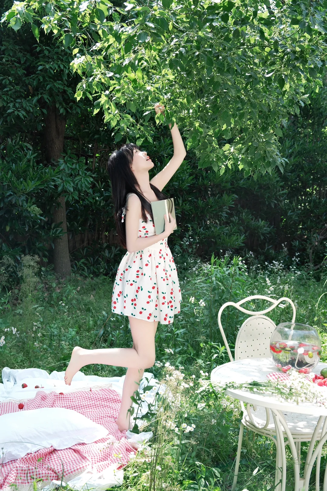 甜妹就是拯救世界的解药🎀｜夏日野餐写真