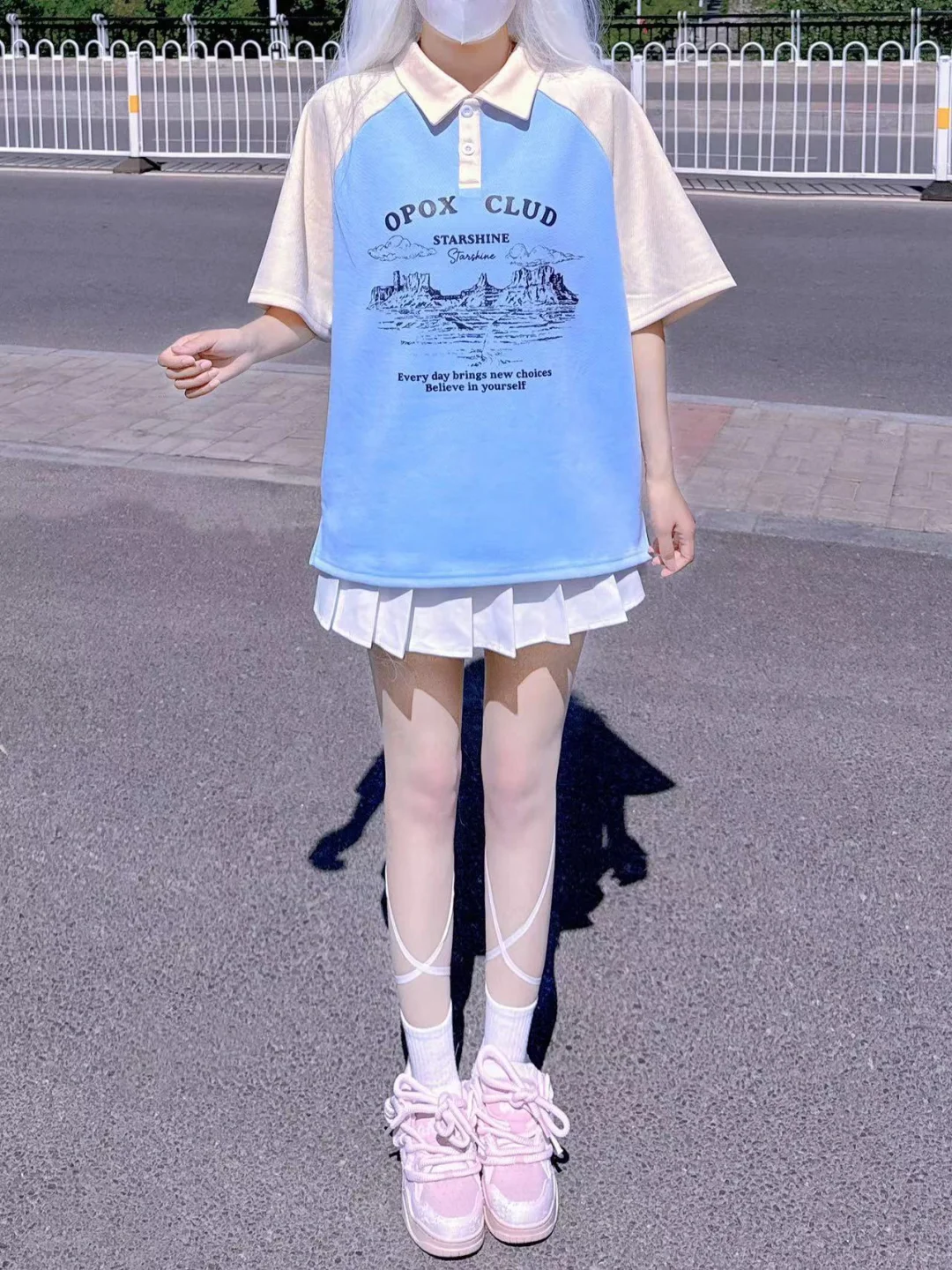 夏日来信🌸甜妹和小粉鞋也太配了