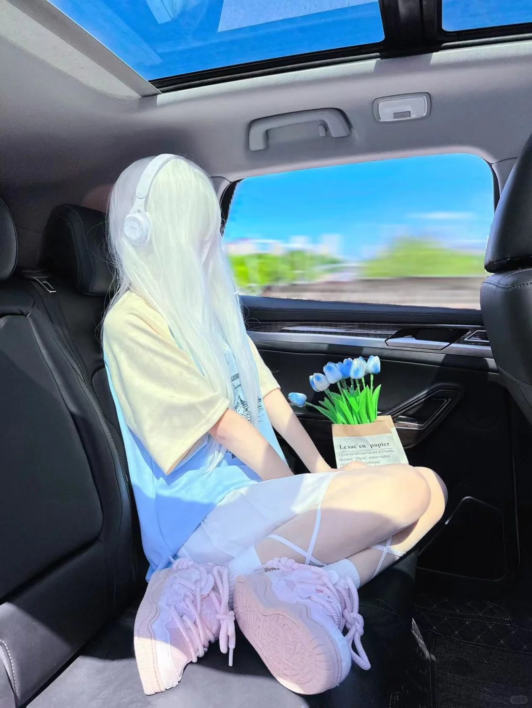 夏日来信🌸甜妹和小粉鞋也太配了
