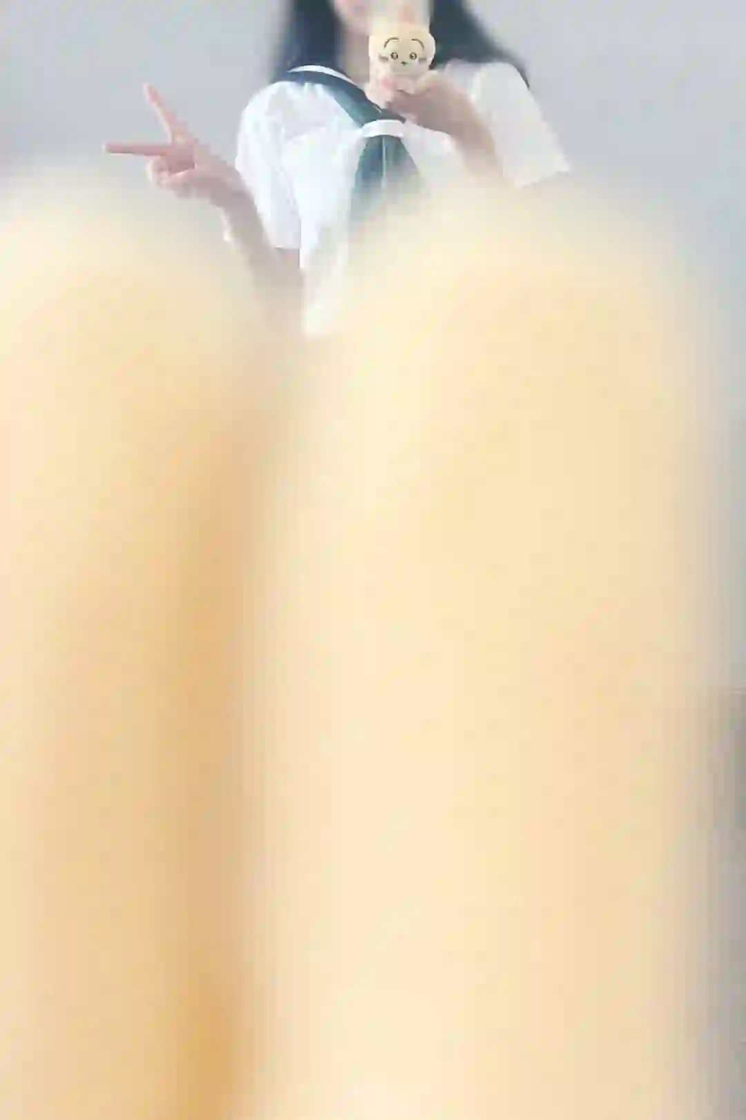 宝宝你挡着妈妈拍照了嘞