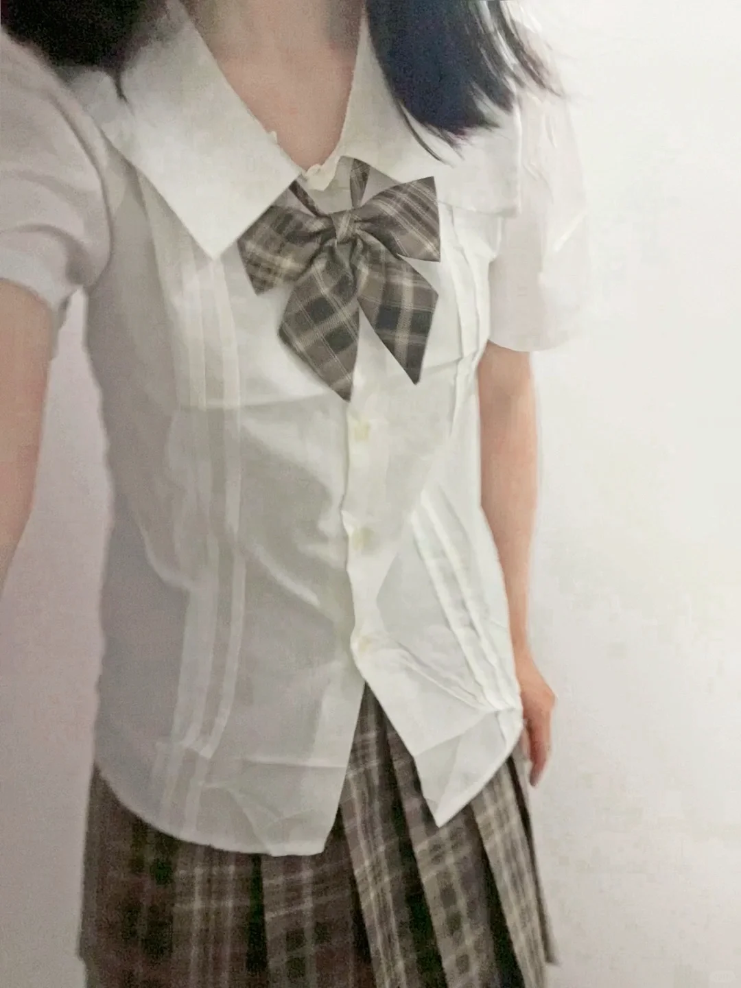 7🥕短袖衬衫上身
