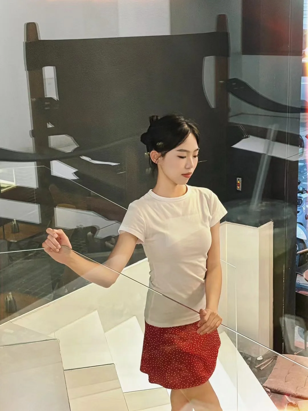今天拍的是甜妹～