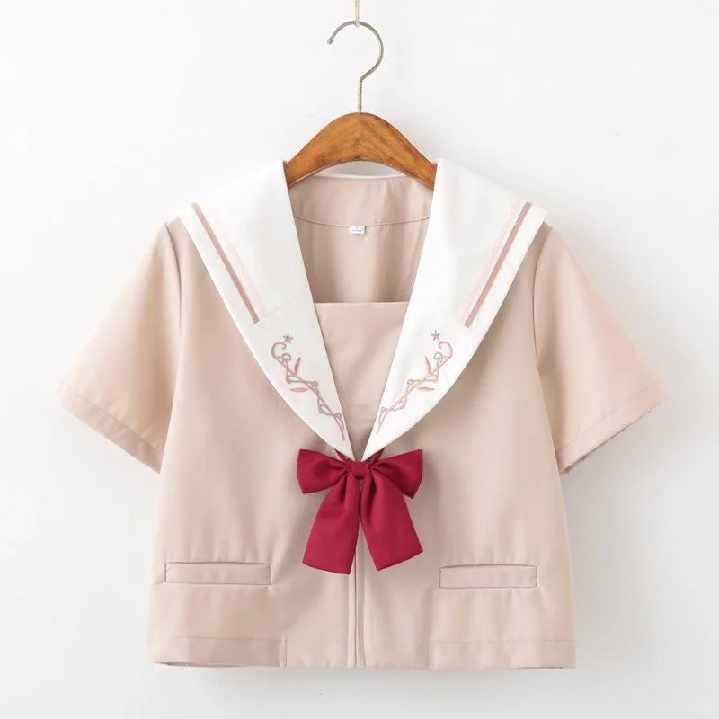 【永恒初恋】正统日系JK制服软妹中间服水手服