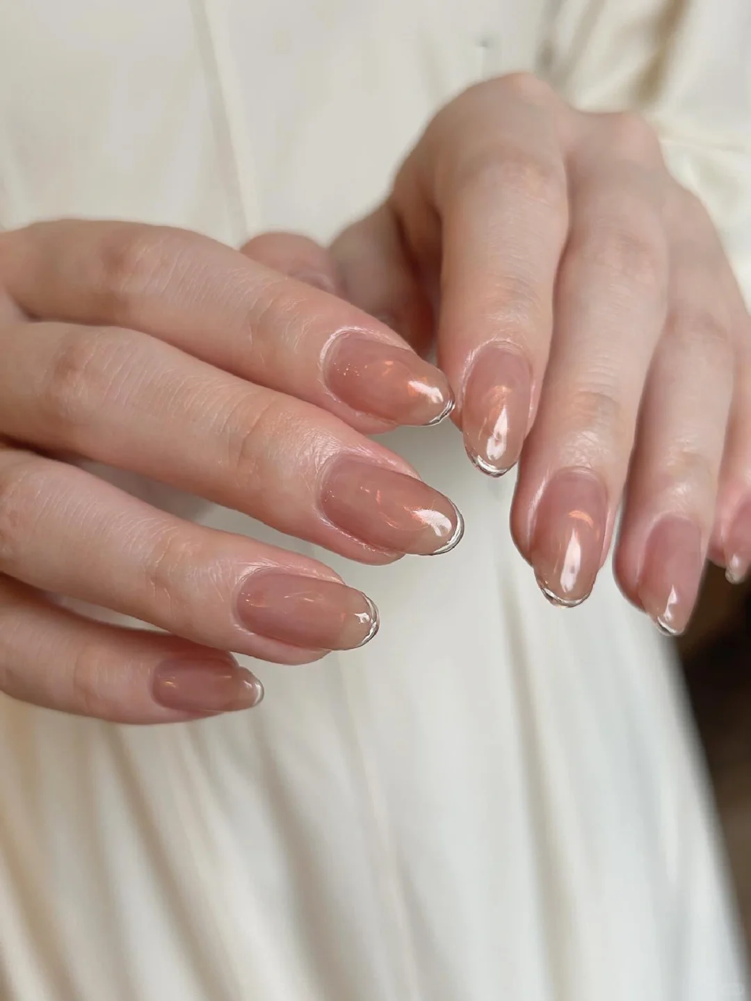Nail•🎀甜心柔粉晕染法式美甲真的好爱呀！！